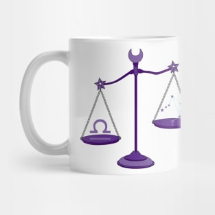 Libra (Royal Purple) Mug